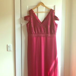 Wine-colored Little Mistress Gown (US 16)